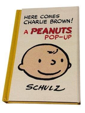 Abrams Books Peanuts Pop-Up Book in White, Yellow, Red, Black